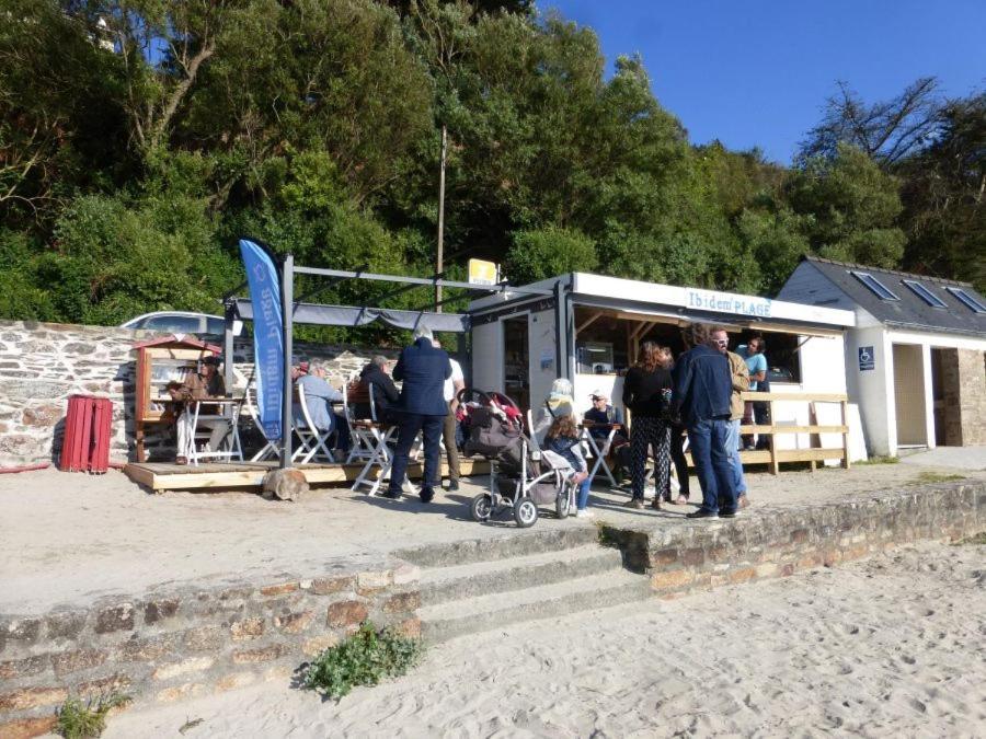 Ty Ar Mor Maison De La Mer, A 40 M De La Plage Saint-Michel-en-Greve Bagian luar foto